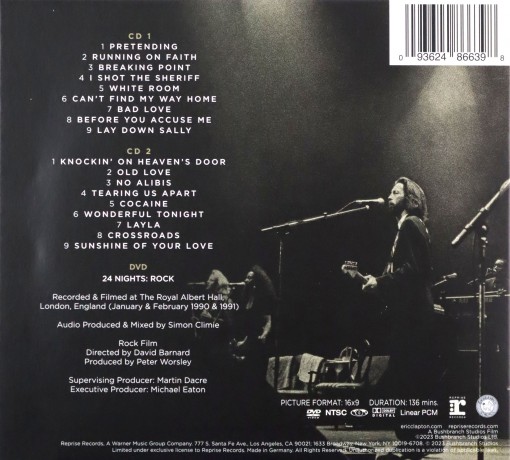 Eric Clapton: 24 Nights: Rock [DVD]+[2CD]