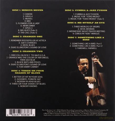 Charles Mingus: Changes: The Complete 1970s Atlantic [7CD]
