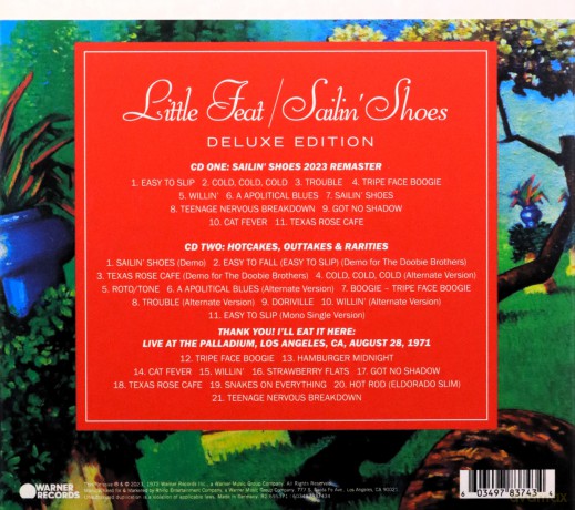 Little Feat: Sailin' Shoes [2CD]