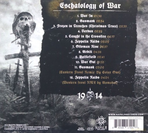1914: Eschatology Of War (Limited) (digipack) [CD]