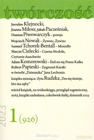 Twórczość 1/2023 [KSIĄŻKA]