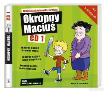 CD Mp3 Okropny Maciuś CD 1 - Małgorzata Strękowska-Zaremba [AUDIOBOOK] [CD]