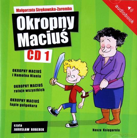 CD Mp3 Okropny Maciuś CD 1 - Małgorzata Strękowska-Zaremba [AUDIOBOOK] [CD]