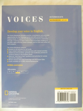 Voices B1 Intermediate ćwiczenie key [KSIĄŻKA]