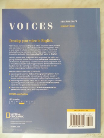 Voices B1 Intermediate podręcznik [KSIĄŻKA]
