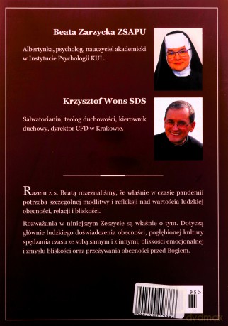 Zeszyty Formacji Duchowej nr 95 Obecność - s. Beata Zarzycka ZSAPU, ks. Krzysztof Wons SDS [KSIĄŻKA]