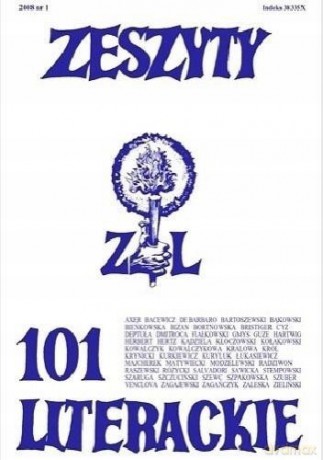Zeszyty literackie 101 1/2008 [KSIĄŻKA]