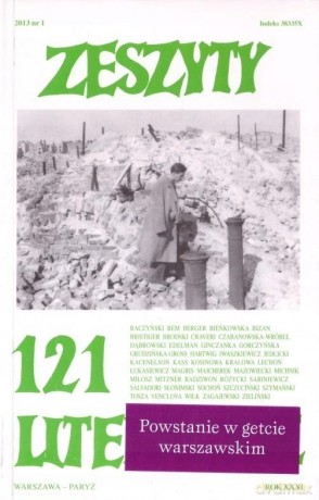 Zeszyty literackie 121 1/2013 [KSIĄŻKA]