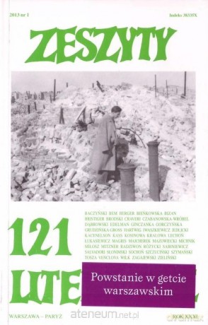 Zeszyty literackie 121 1/2013 [KSIĄŻKA]