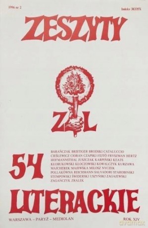 Zeszyty literackie 54 2/1996 [KSIĄŻKA]