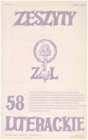 Zeszyty literackie 58 2/1997 [KSIĄŻKA]