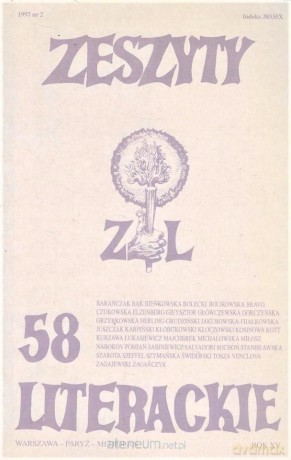 Zeszyty literackie 58 2/1997 [KSIĄŻKA]