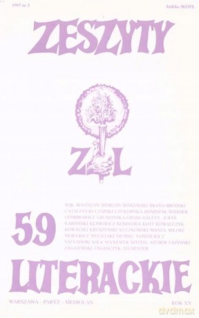 Zeszyty literackie 59 3/1997 [KSIĄŻKA]