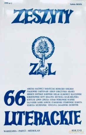 Zeszyty literackie 66 2/1999 [KSIĄŻKA]