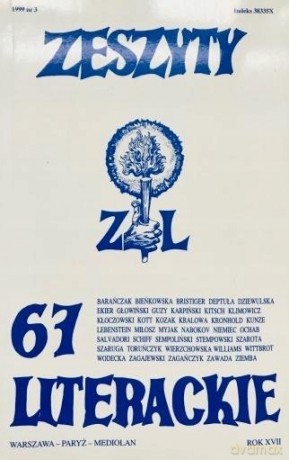 Zeszyty literackie 67 3/1999 [KSIĄŻKA]