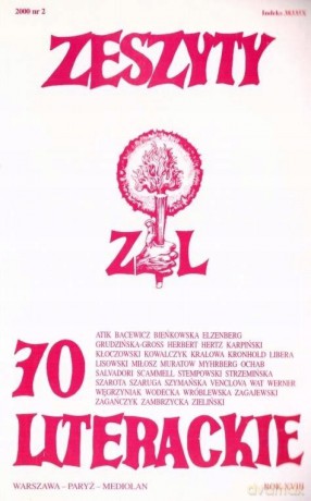 Zeszyty literackie 70 2/2000 [KSIĄŻKA]