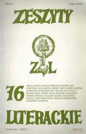 Zeszyty literackie 76 4/2001 [KSIĄŻKA]