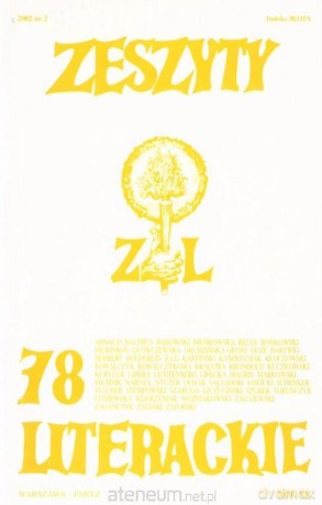 Zeszyty literackie 78 2/2002 [KSIĄŻKA]