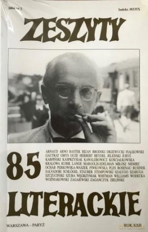 Zeszyty literackie 85 1/2004 [KSIĄŻKA]