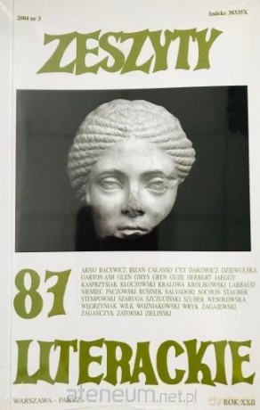 Zeszyty literackie 87 3/2004 [KSIĄŻKA]
