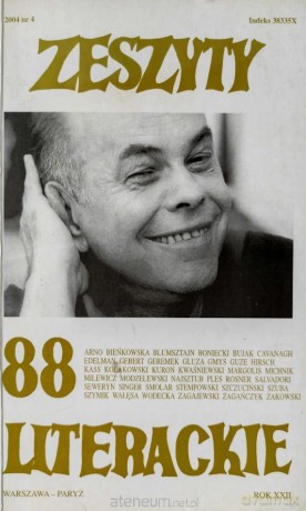 Zeszyty literackie 88 4/2004 [KSIĄŻKA]