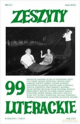 Zeszyty literackie 99 3/2007 [KSIĄŻKA]