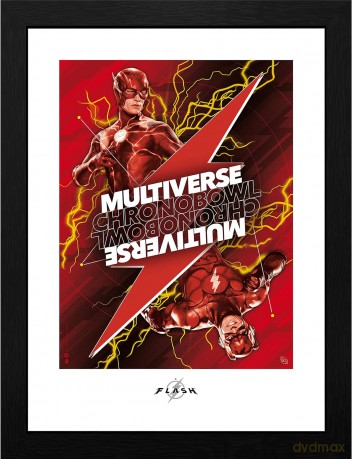 DC COMICS - Framed print The Flash (30x40)