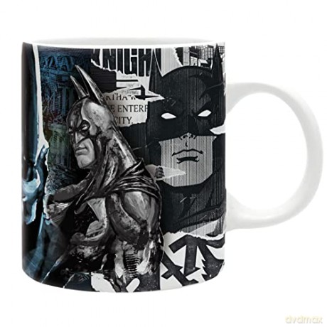 DC COMICS - Kubek - 320 ml - patch Batman - Warner 100th
