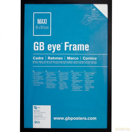 GBEYE - MDF Black Frame - Maxi - 61 x 91.5cm - X1 Exclu ECommerce B2C