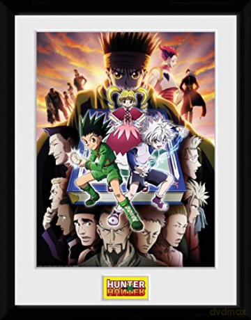 HUNTER X HUNTER - Framed print Key Art Book (30x40)