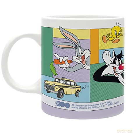 LOONEY TUNES - Kubek - 320 ml - Friends Mash Up