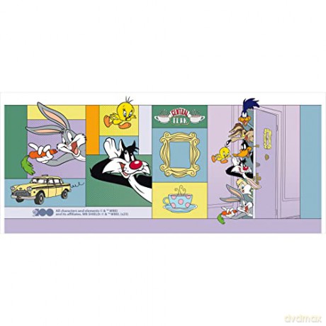LOONEY TUNES - Kubek - 320 ml - Friends Mash Up