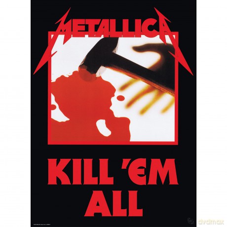 METALLICA - Set 2 Posters Chibi 52x38 - Kill'Em All/Fire Guy