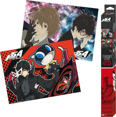 PERSONA 5 - Set 2 Posters Chibi 52x38 - Series 1