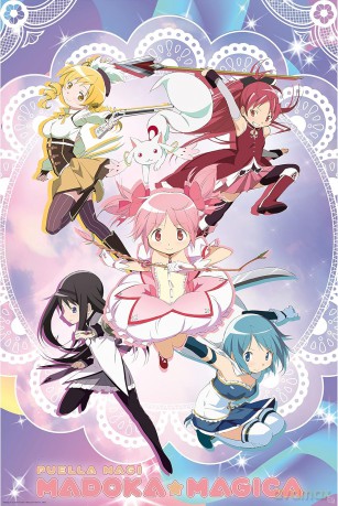 PUELLA MAGI MADOKA MAGICA - Poster Maxi 91.5x61 - Group