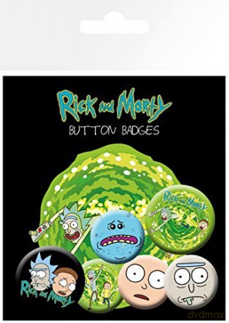 RICK AND MORTY - Badge Pack - Characters