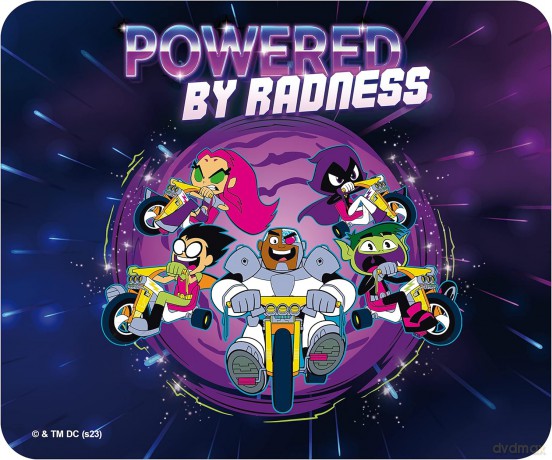 TEEN TITANS - Elastyczna podkładka pod myszkę - Powered by Radness