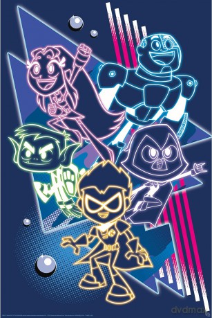 TEEN TITANS - Poster Maxi 91.5x61 - Neon Titans