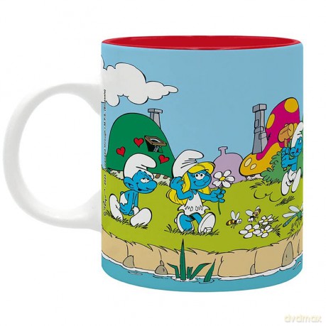 THE SMURFS - Kubek 320ml GROUP