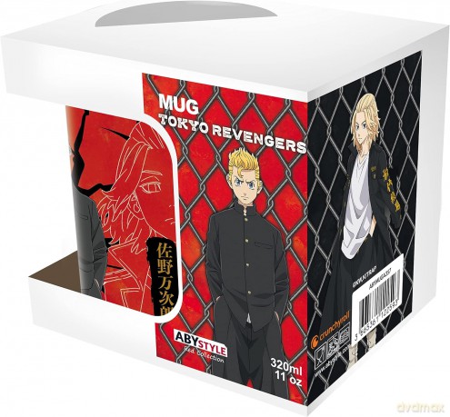 TOKYO REVENGERS - Kubek - 320 ml - Draken, Takemichi, & Mikey- subli