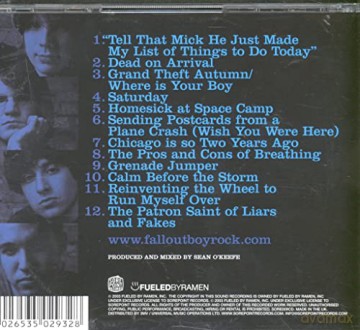 Fall Out Boy: Take This To Your Grave [CD]