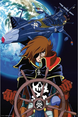 CAPTAIN HARLOCK - Poster Maxi 91.5x61 - Captain Harlock