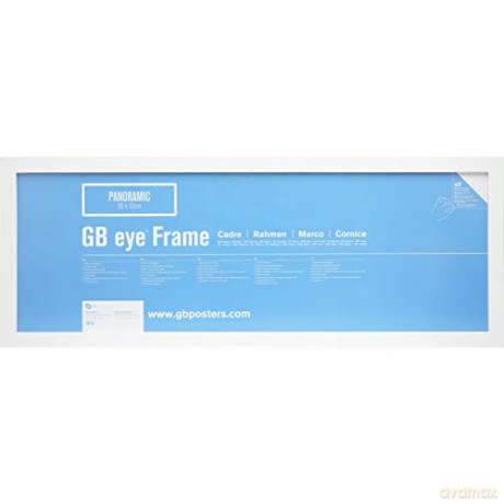 GBEYE - MDF White Frame - 33 x 95cm - X2