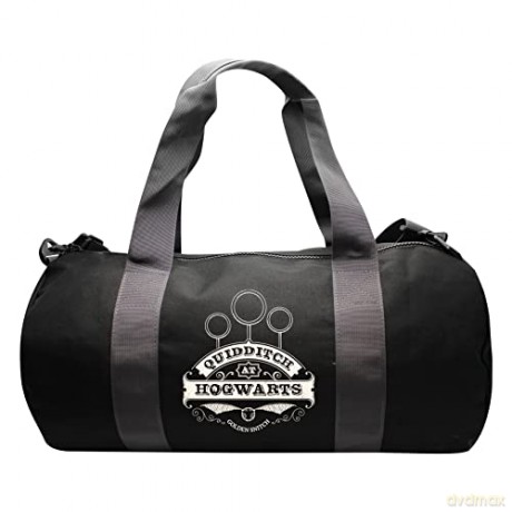 HARRY POTTER - Sport bag Quidditch- Grey/Black
