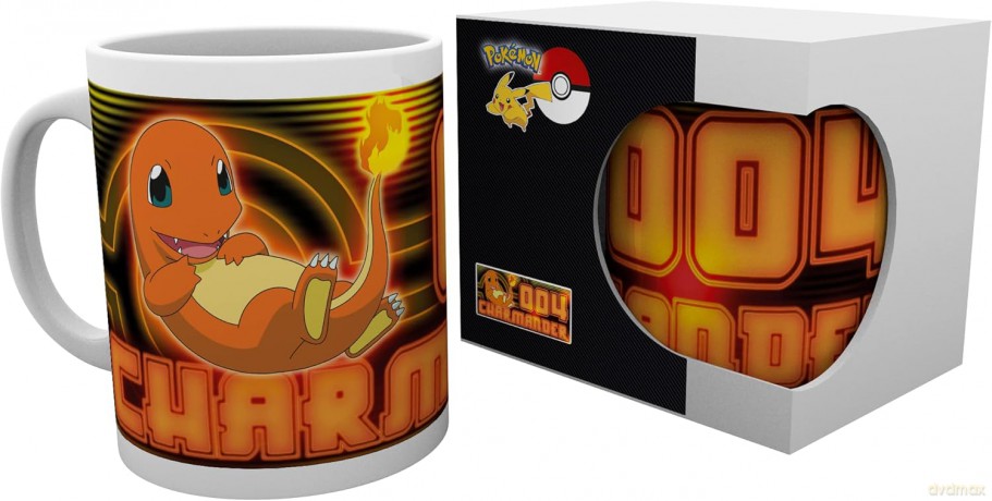 POKEMON - Kubek - 320 ml - Charmander Neon box