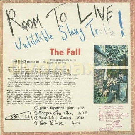 The Fall: Room To Live [CD]