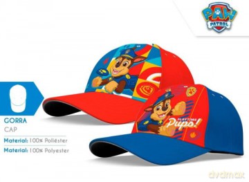 Czapka z daszkiem PAW PATROL Psi Patrol 2 wzory PW19923 Kids Euroswan mix