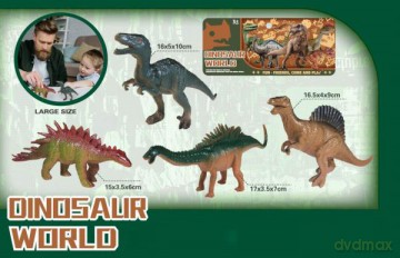 Dinozaury zestaw 4 sztuk HY621 [FIGURKA]