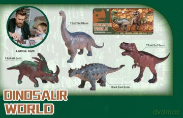 Dinozaury zestaw 4 sztuk HY630 [FIGURKA]