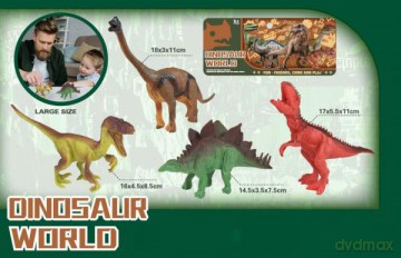 Dinozaury zestaw 4 sztuk HY634 [FIGURKA]